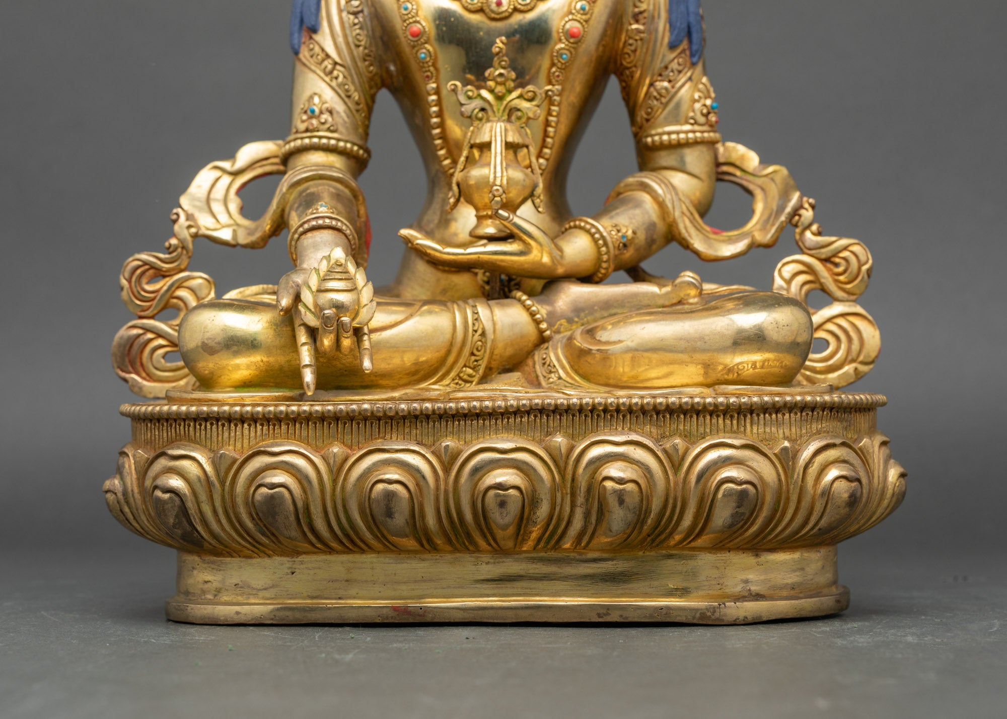 Kshitigarbha Statue | Himalayan Vow-Bearing Bodhisattva Artwork