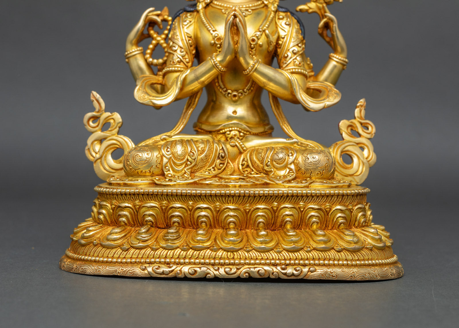 Handcrafted Buddhist Chenrezig Statue for Spiritual Guidance