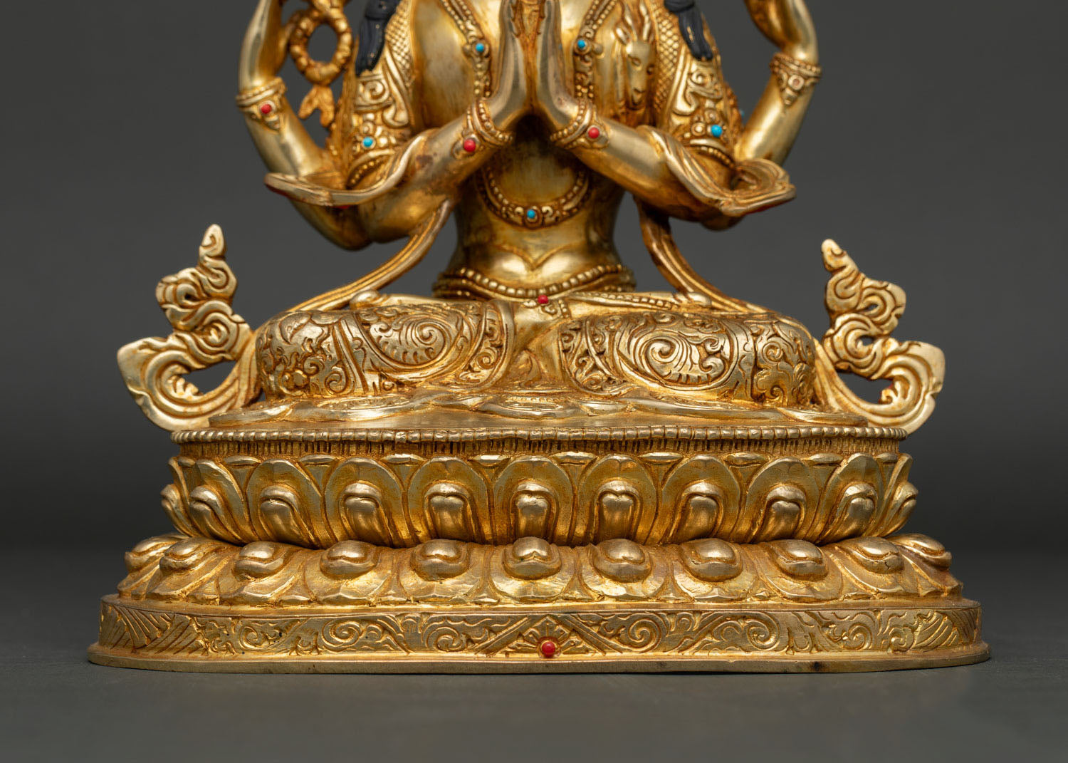 Buddhist Chenrezig Statue for Meditation & Altar Decor