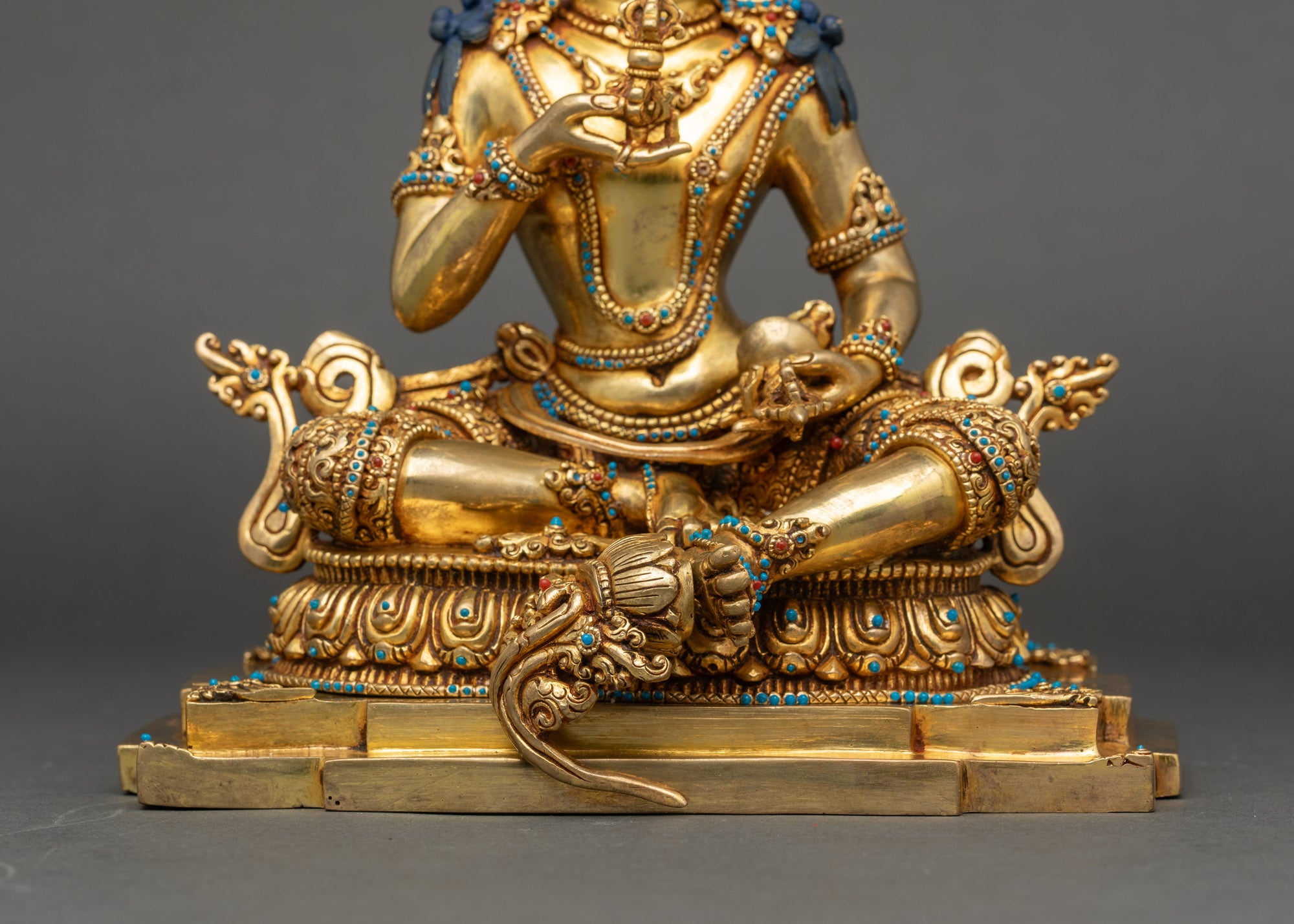 Calm Vajrasattva Meditation Statue | Nepalese Ritual Artwork