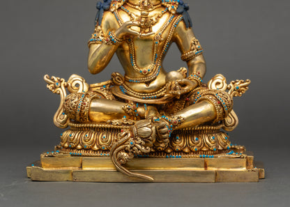 Calm Vajrasattva Meditation Statue | Nepalese Ritual Artwork