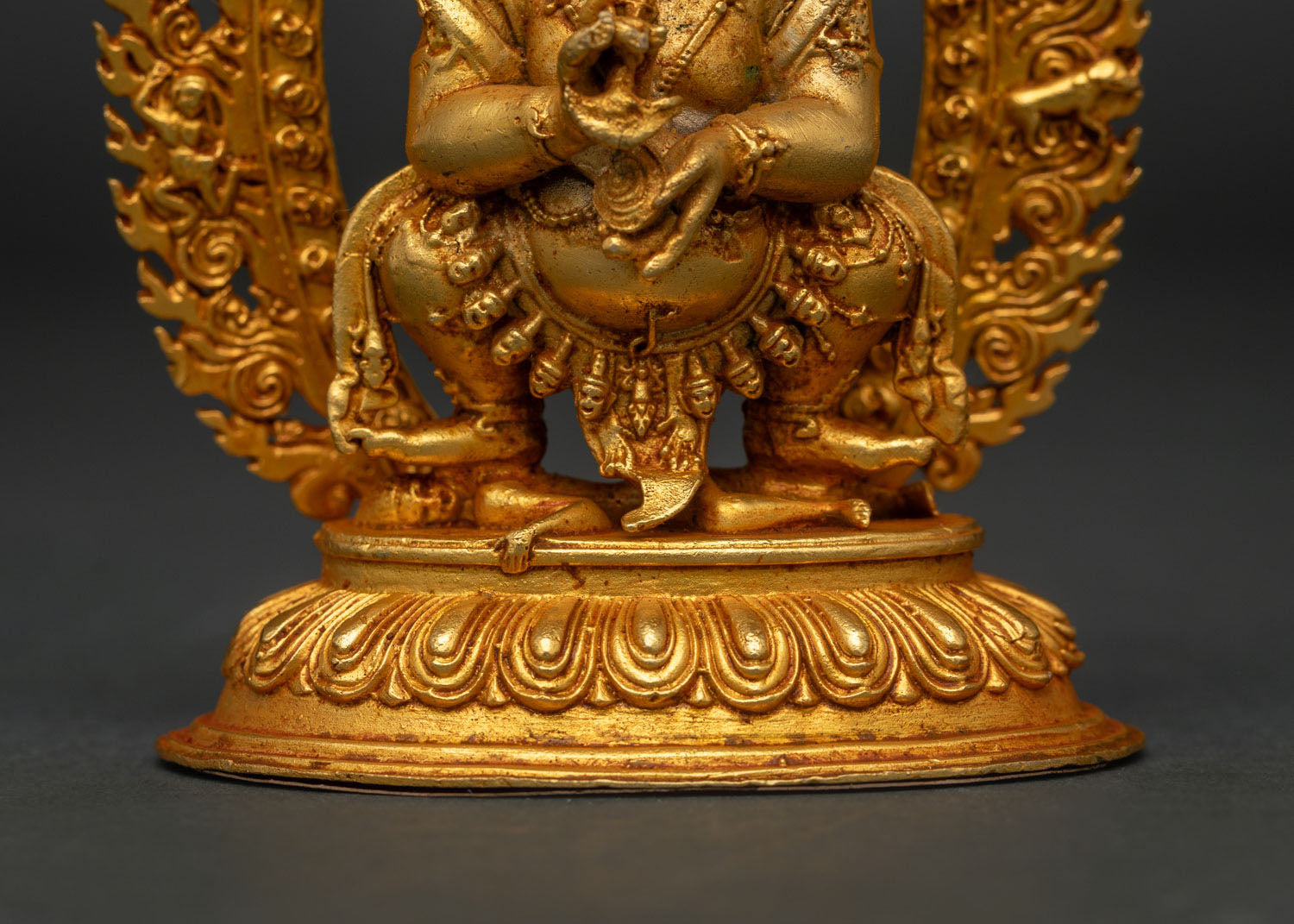 Sakya Mahakala Statue | Himalayan Wrathful Protector Deity