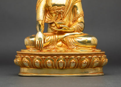 Lord Buddha Statue | Handcrafted Copper Sculpture from Nepal