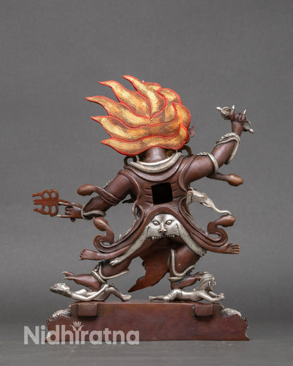 Guru Drakpo Statue | Handcrafted Himalayan Buddhist Deity from Nepal