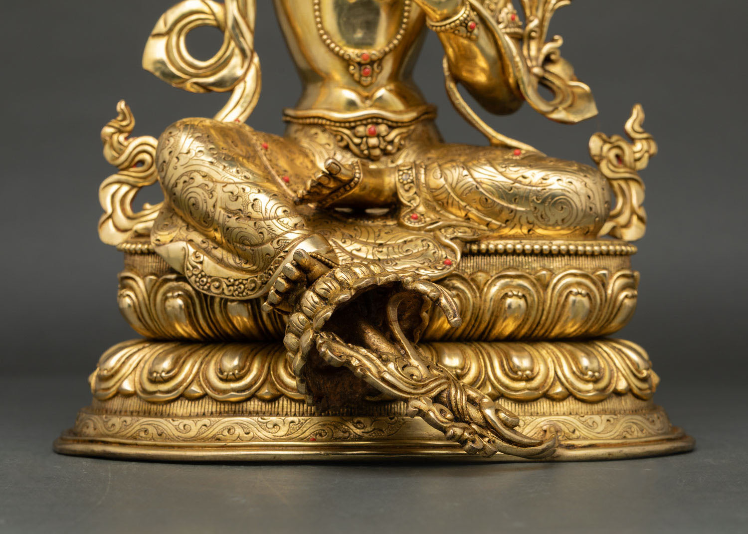 Manjushri Statue | Authentic Buddhist Art from Nepal