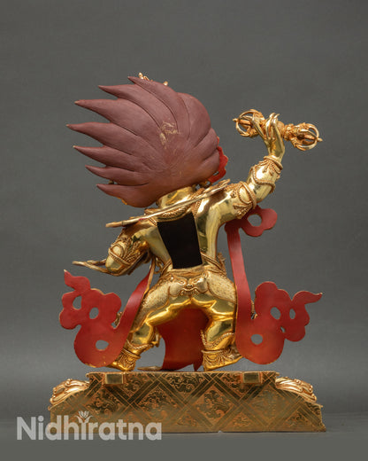 Vajrapani Statue | Handcrafted Himalayan Buddhist Protector Sculpture Nepal