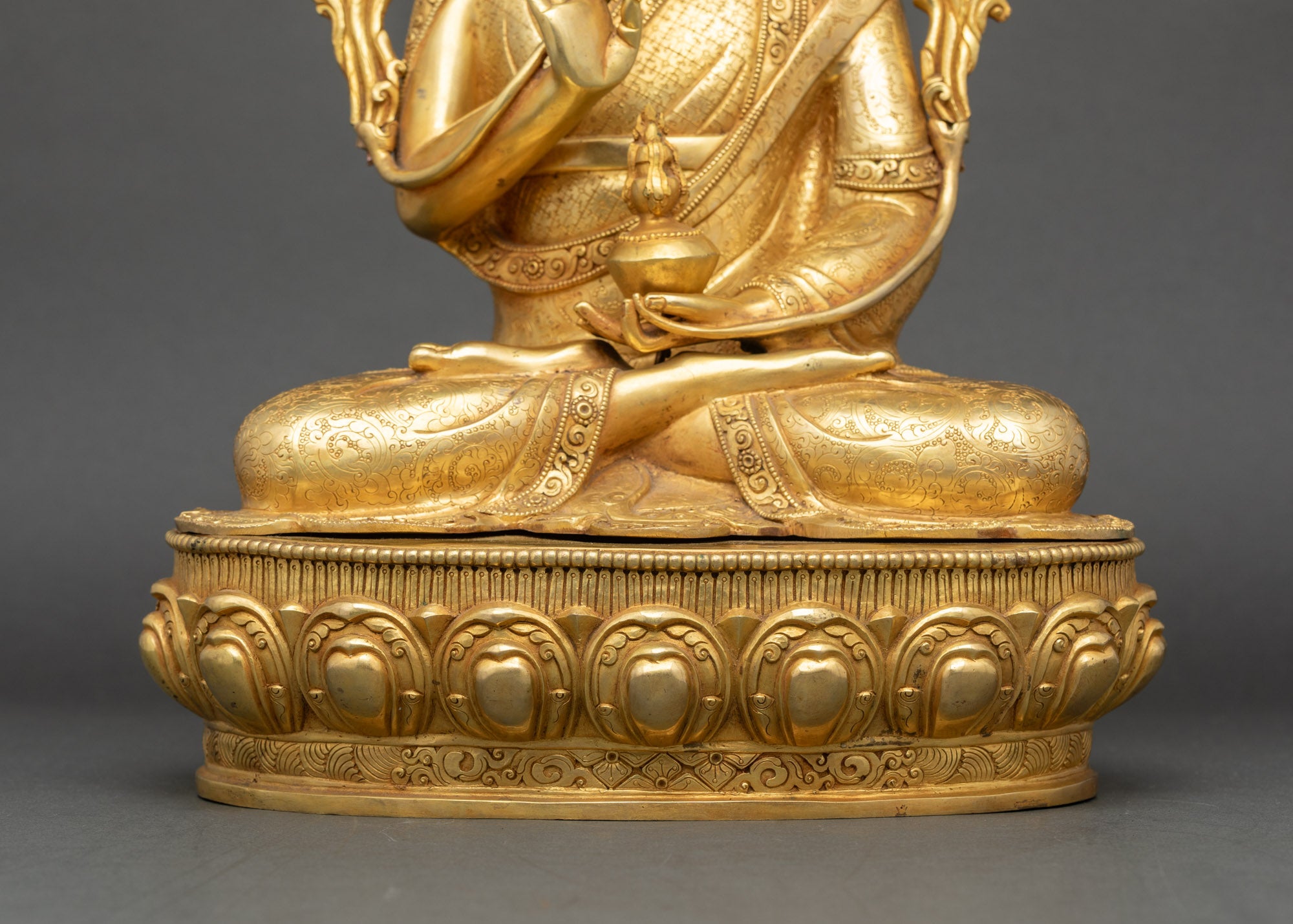 Je Tsongkhapa Meditation Statue | Gelug Tradition Artwork
