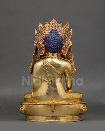 Handmade Jowo Rinpoche Statue from Nepal | Spiritual Decor & Altar