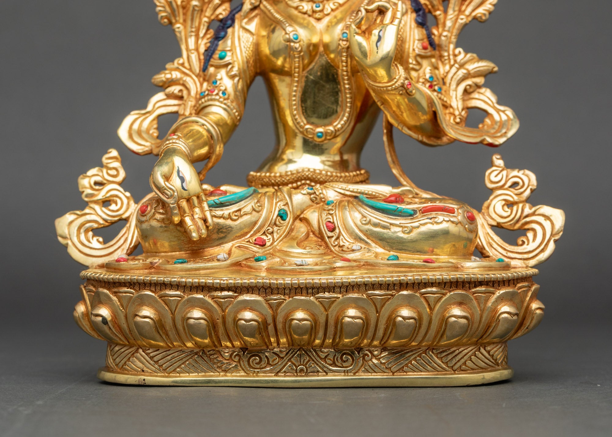 White Tara Statue for Meditation Room | Sacred Buddhist Decor