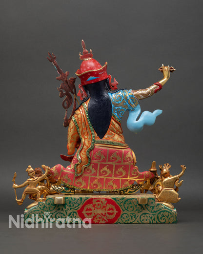 Standing Guru Rinpoche Statue | Buddhist Zen Decor from Nepal