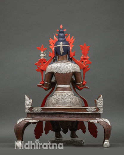 Handmade Maitreya Buddha Statue from Nepal | Future Buddha Art