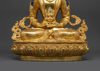 Amitayus Statue | Long-Life Buddha Sculpture for Devotional Practice