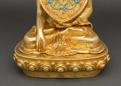 Authentic Jowo Buddha Statue | Nepalese Handcrafted Altar Sculpture