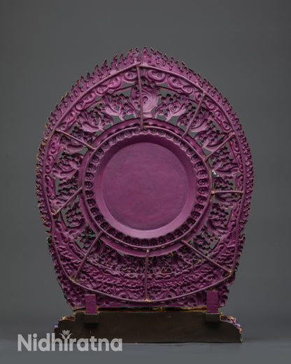 Tibetan Four-Armed Mahakala Statue | Authentic Nepalese Buddhist Art