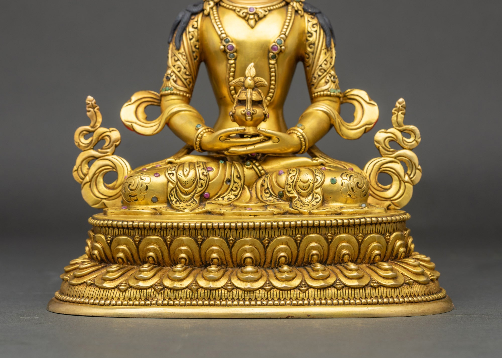 Amitayus Statue – Traditional Lost Wax Himalayan Buddhist Art