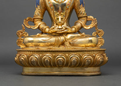 Amitayus Statue | Sacred Buddha Figurine for Devotion and Longevity