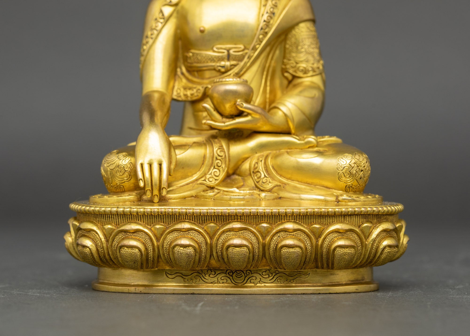 Shakyamuni Buddha Statue | Copper Sculpture for Spiritual Devotion