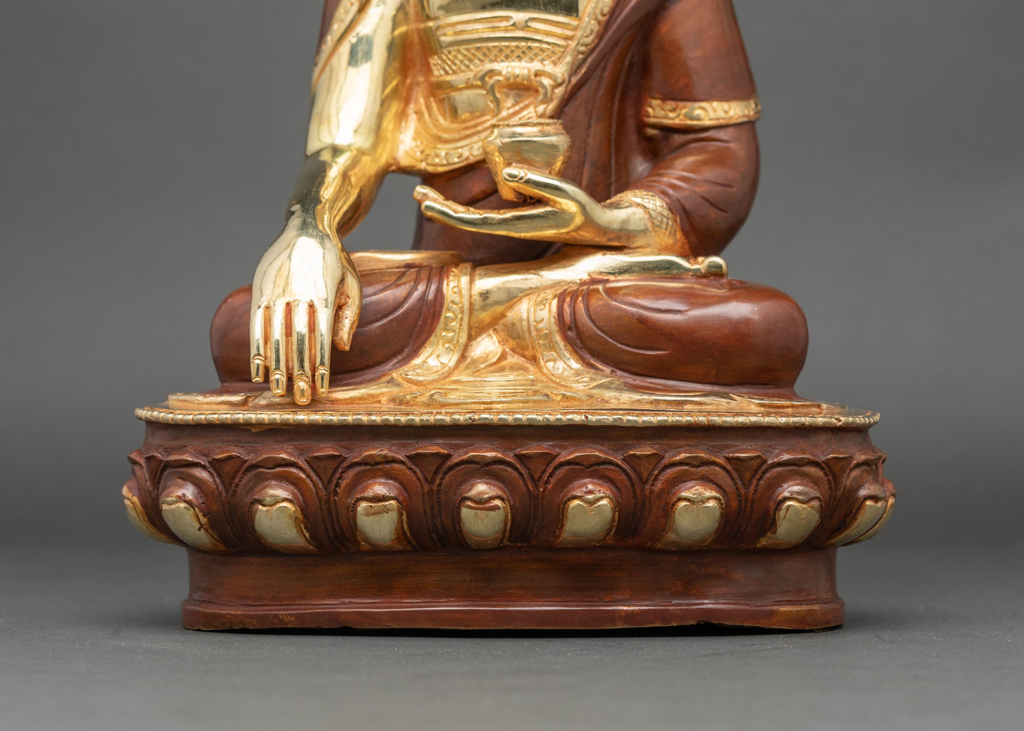 Nepalese Shakyamuni Buddha Statue | A Sacred Meditation Companion