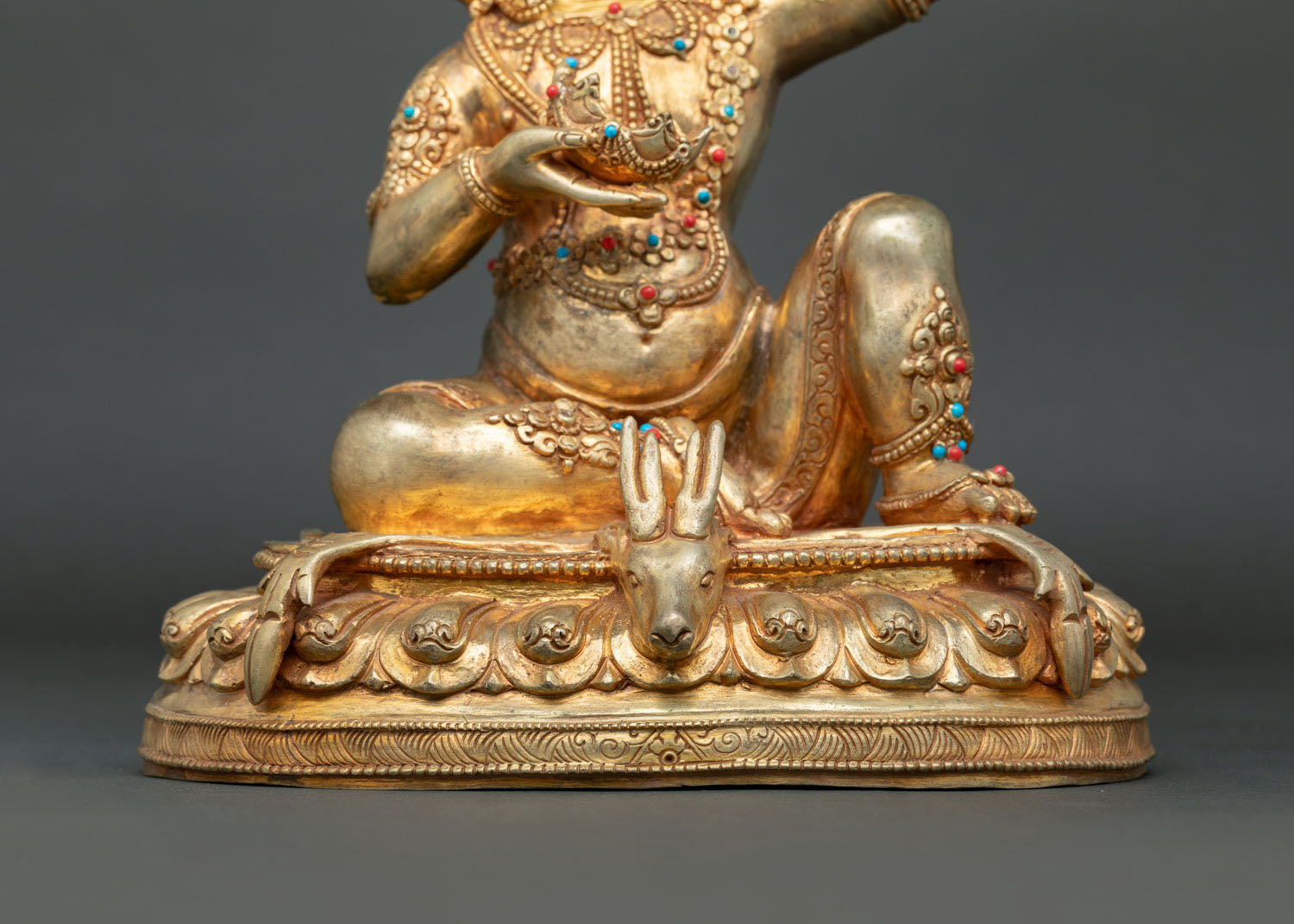 Mahasiddha Virupa Statue | Handcrafted Copper Sculpture from Nepal
