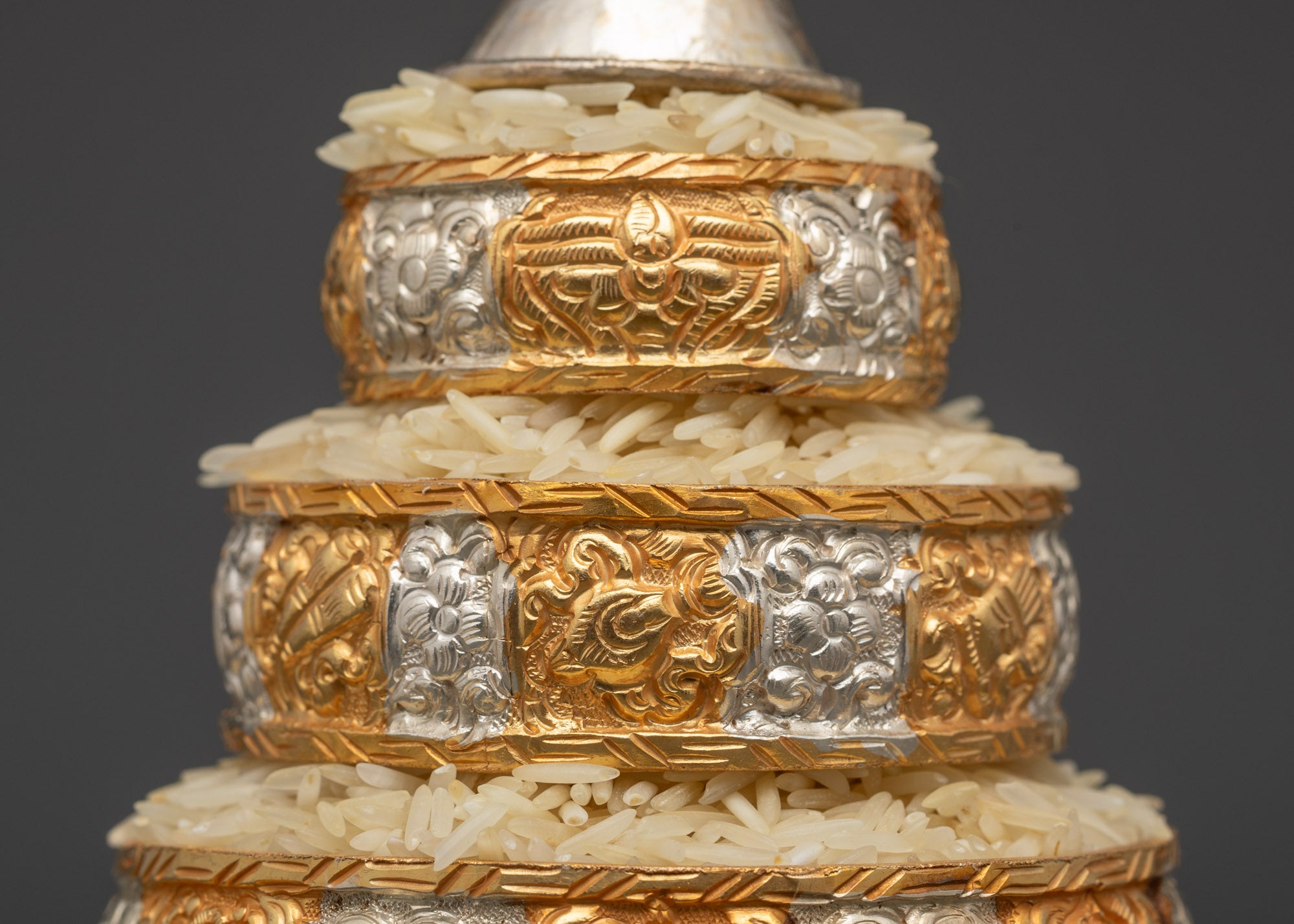 Handcrafted Tibetan Mandala Offering Set | Ritual Mandala for Prosperity