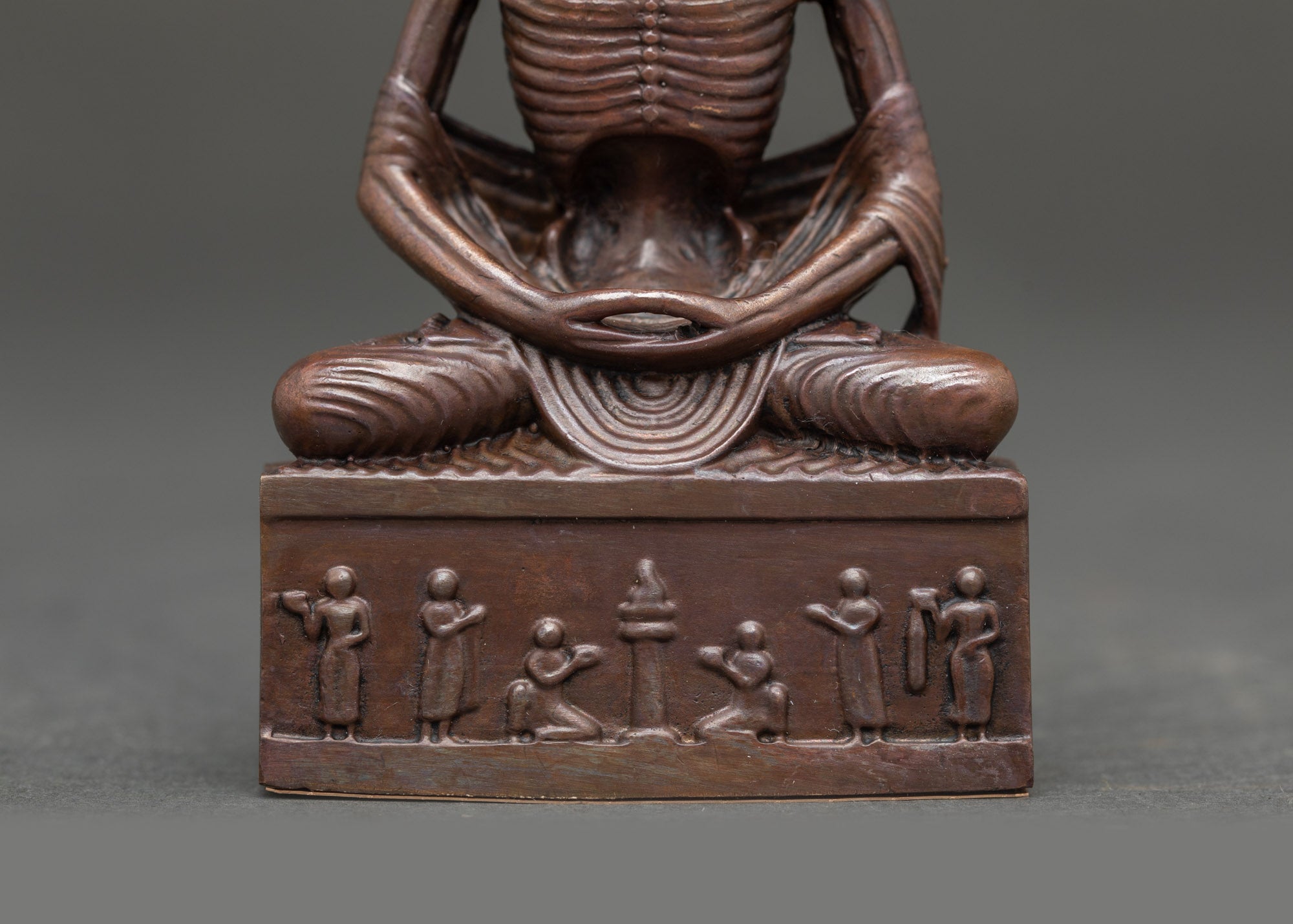 Fasting Buddha Statue