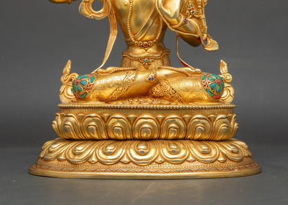 Bodhisattva Manjushri Statue for Inner Peace and Mental Clarity