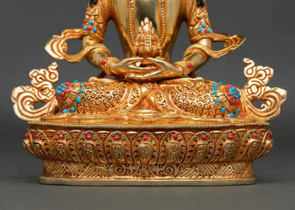 Amitayus Statue | Sacred Symbol of Longevity from Nepal