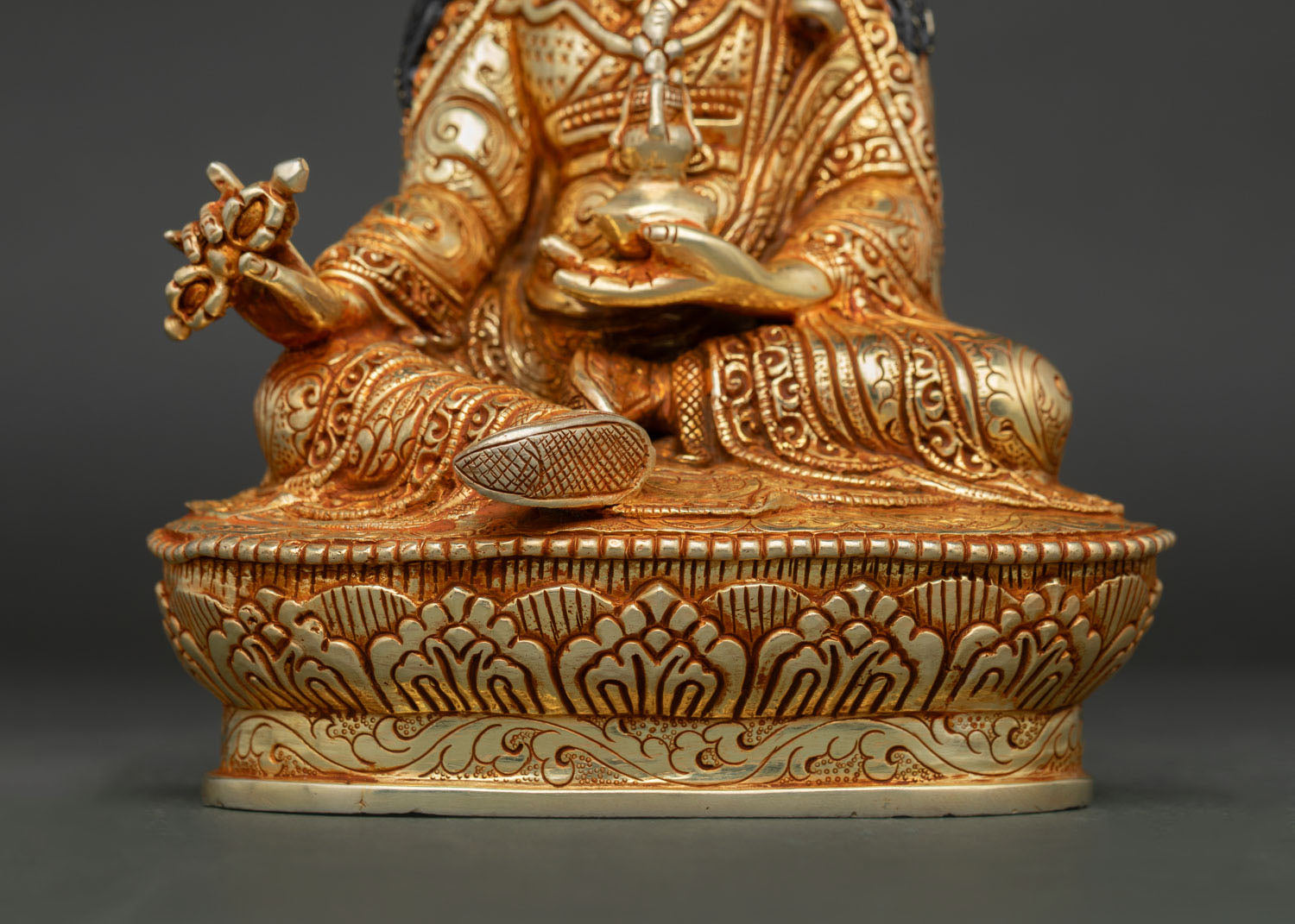 Guru Rinpoche Statue | Authentic Newari Artwork