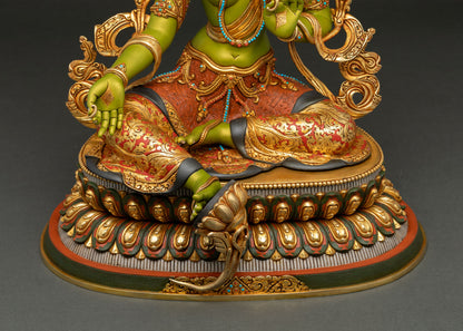 Green Tara Statue