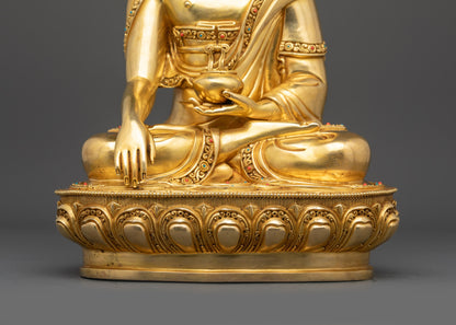 Meditating Buddha Statue | Traditional Lost-Wax Casted Buddhist Art