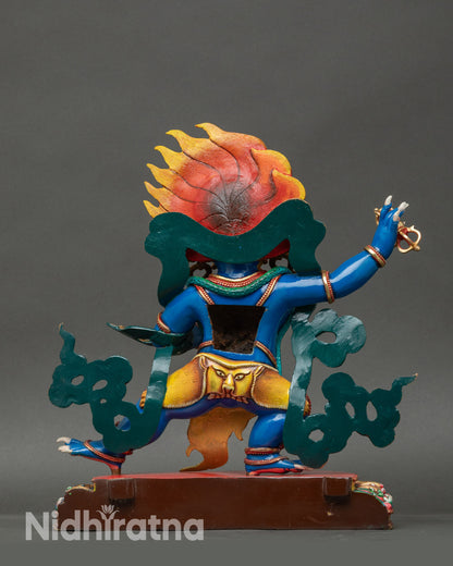 Vajrapani Deity Statue | Handcrafted  Buddhist Figure