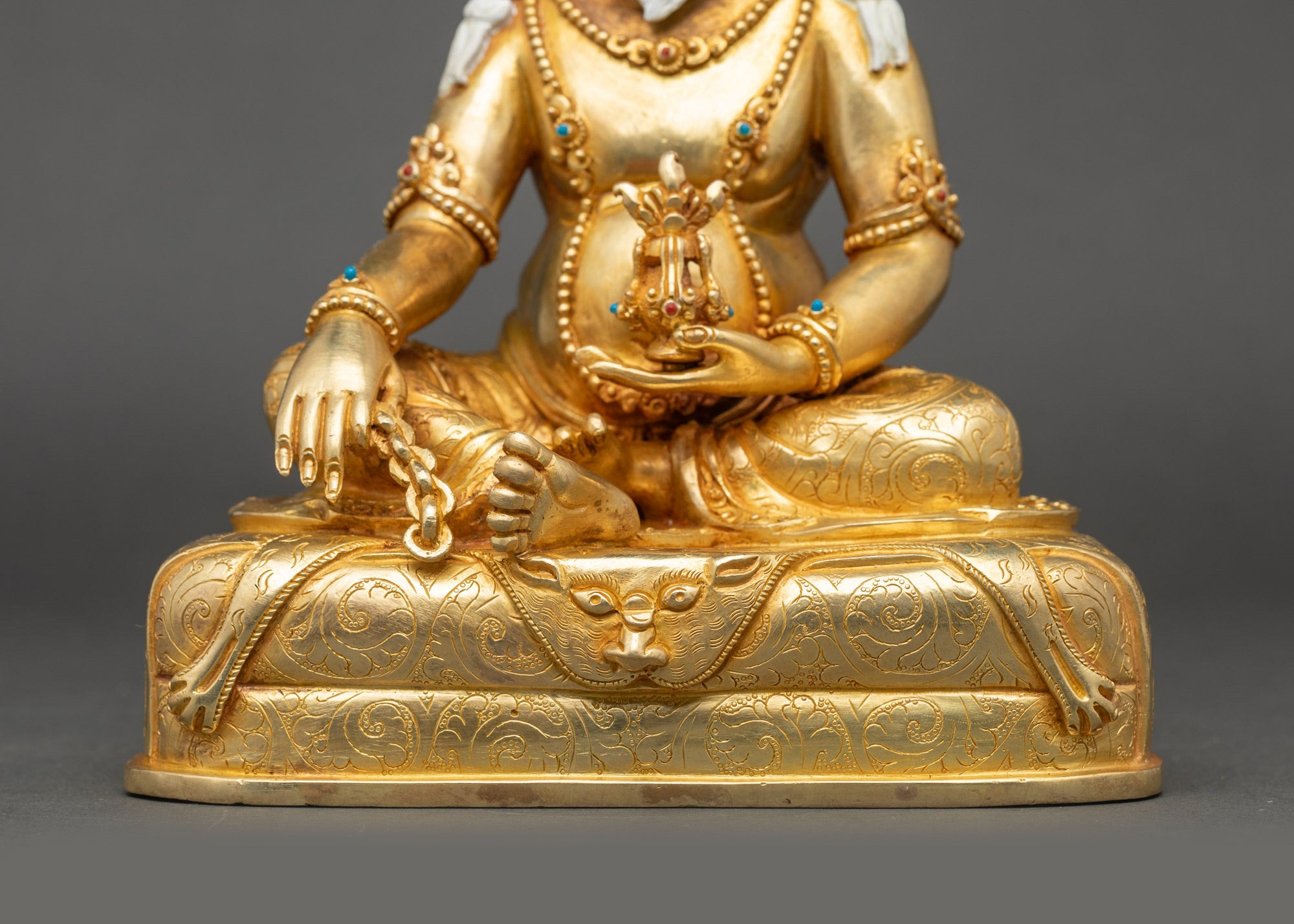 Handcrafted Thangtong Gyalpo Statue | Nepalese Buddhist Artwork