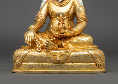Handcrafted Thangtong Gyalpo Statue | Nepalese Buddhist Artwork