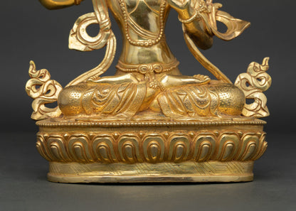 Manjushri Statue | Buddhist Deity of Wisdom and Enlightenment