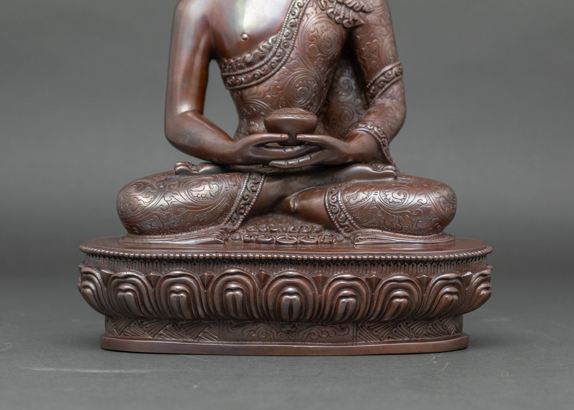 Amitabha Buddha Statue for Meditation | Handcrafted Nepalese Buddhist Sculpture