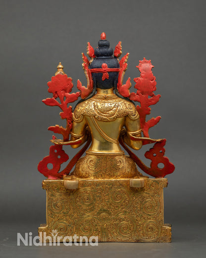 Handcrafted Maitreya Buddha Statue | Authentic Buddhist Artwork