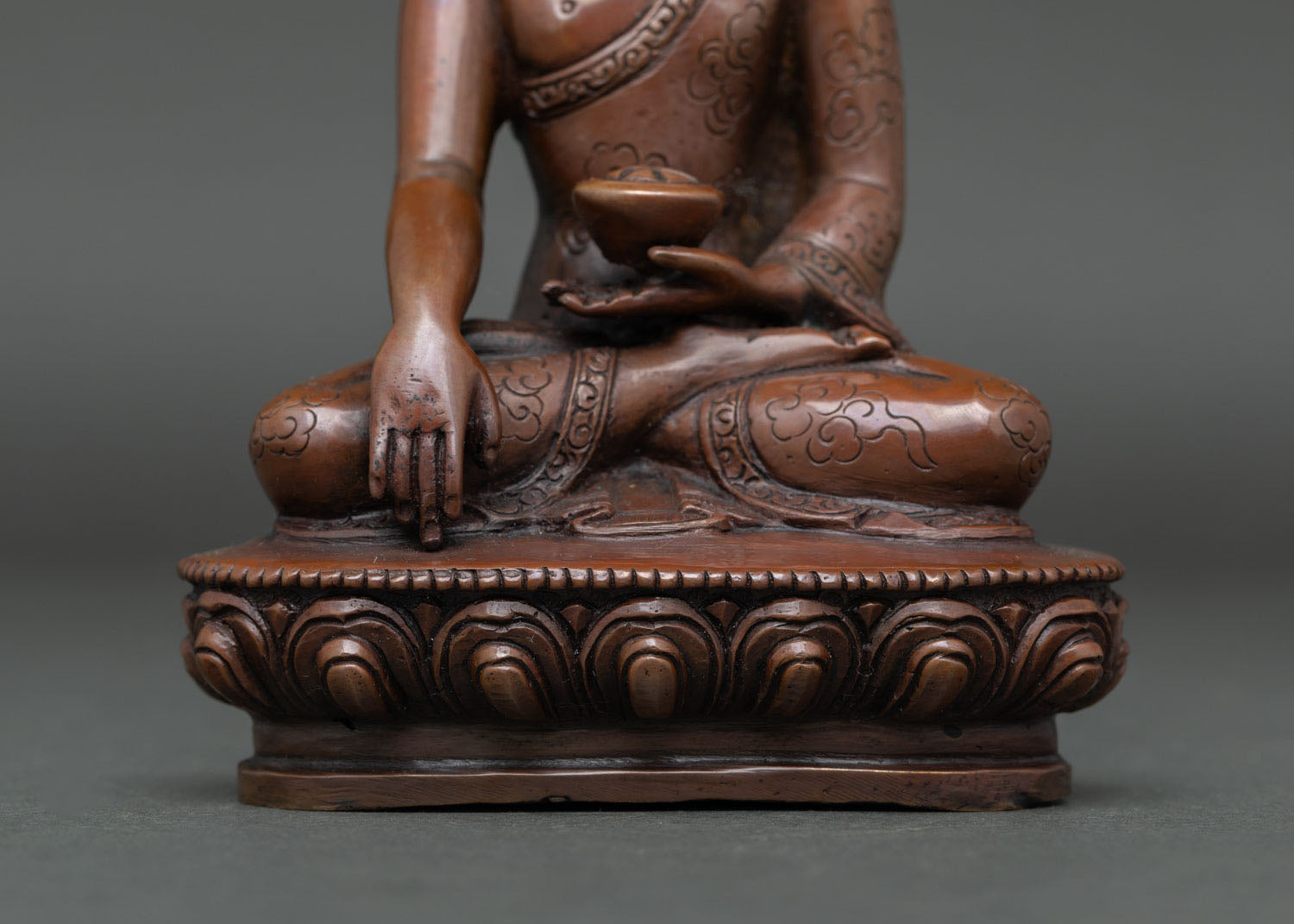 Nepalese Shakyamuni Buddha Statue | Sacred Buddhist Sculpture