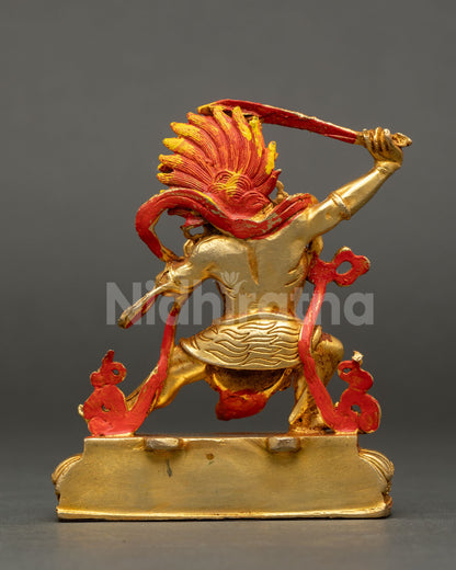 Black Manjushri Statue for Home Altar | Himalayan Sacred Art