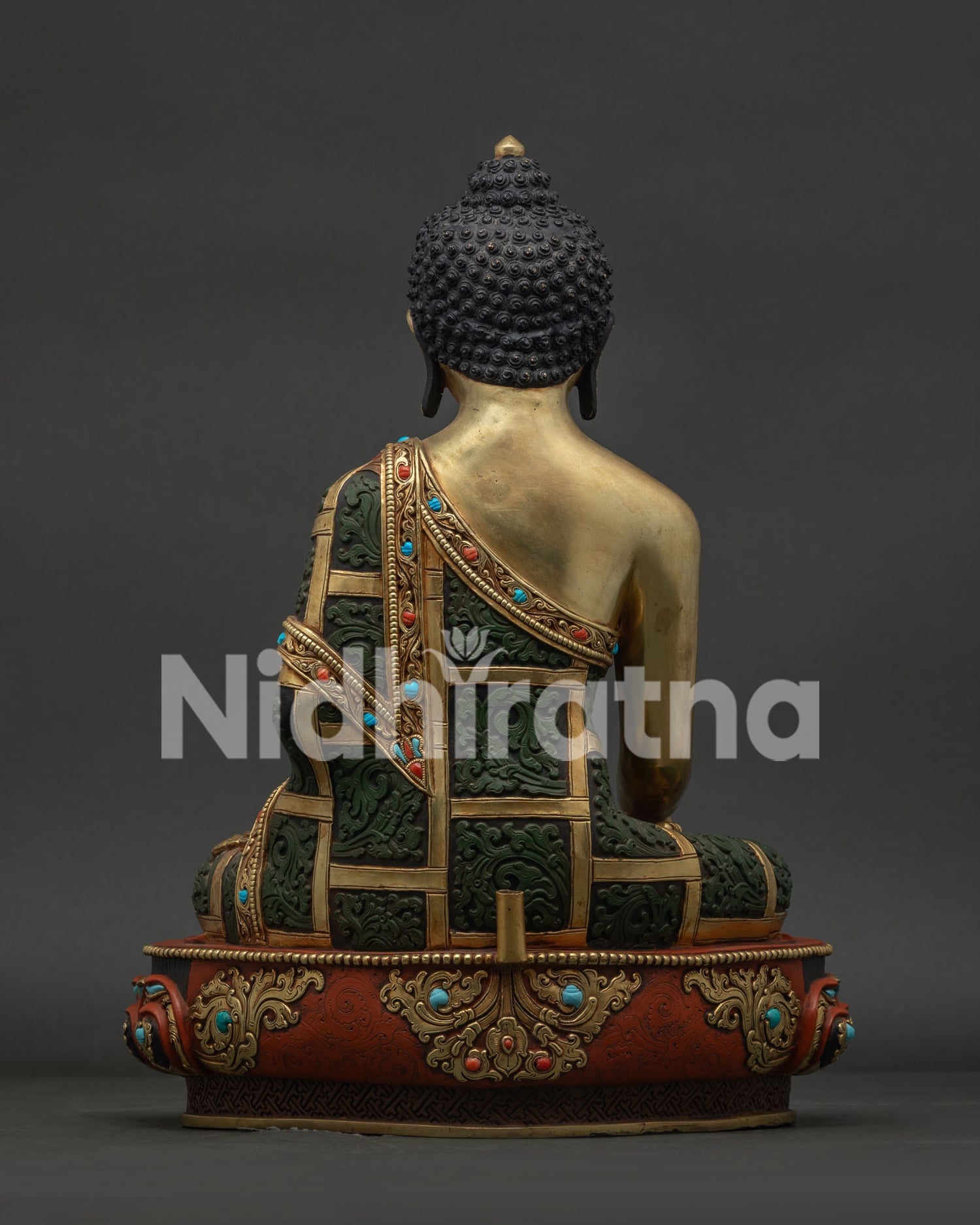 Vibrant Shakyamuni Buddha Statue – Meditation & Spiritual Decor
