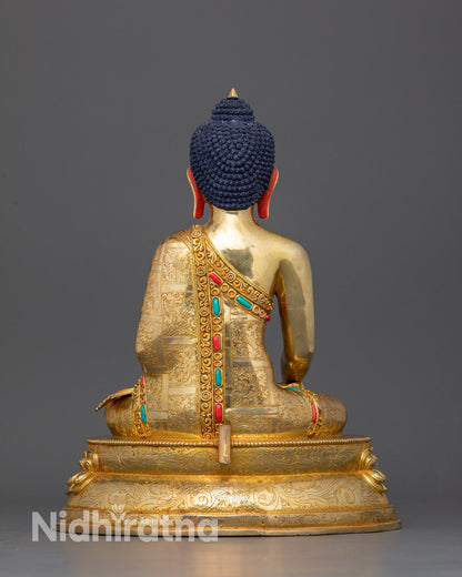 Guru Shakyamuni Buddha: The Bodhi Tree's Guardian