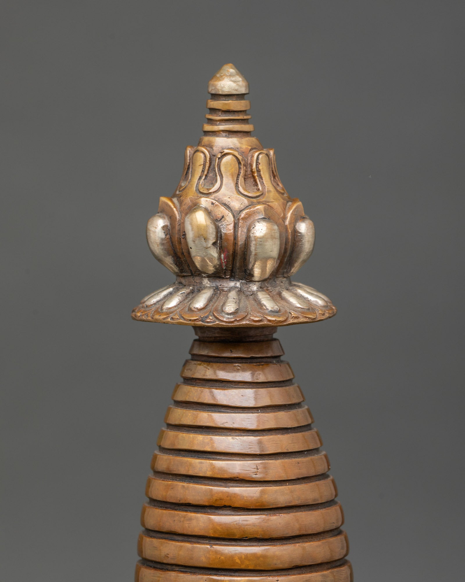 Handmade Kadampa Stupa | Sacred Shrine for Kadampa Buddhism