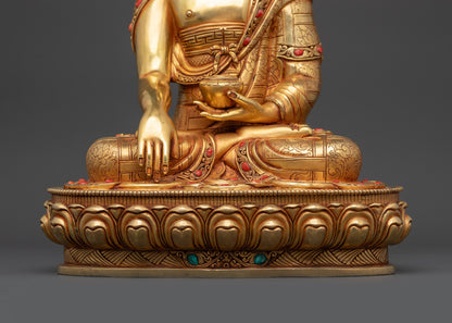Buddha Shakyamuni Meditation Statue | High-Quality Buddhist Sculpture
