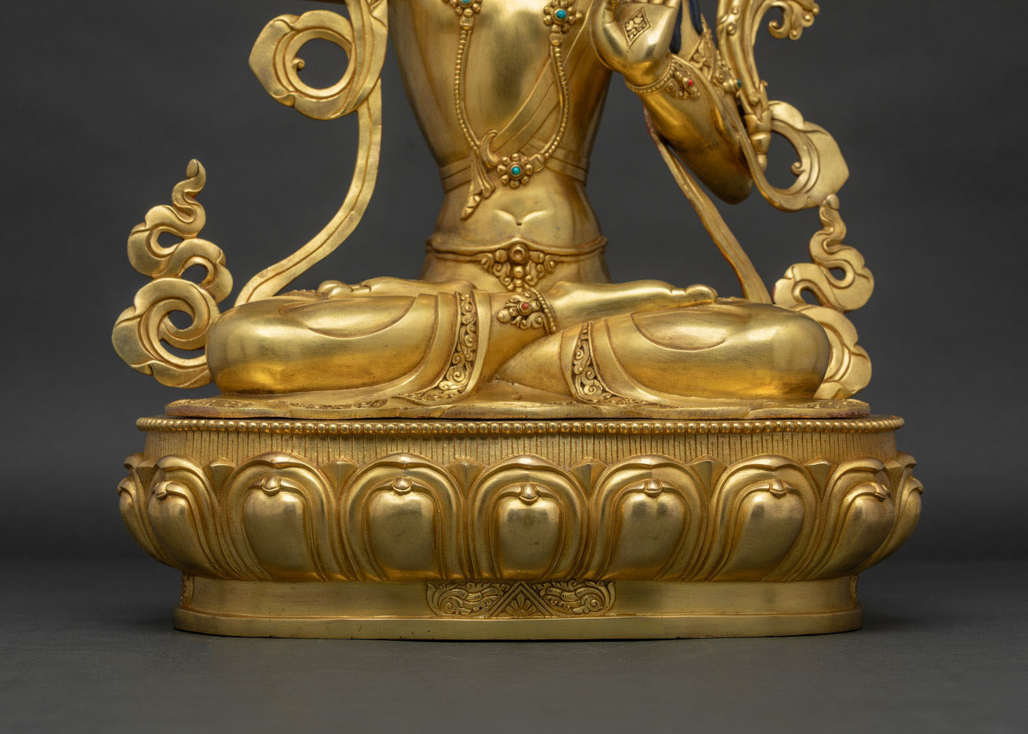 Flawless Manjushri Statue | Traditional Wisdom Bodhisattva Figurine