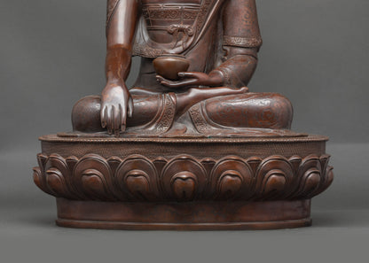 Nepalese Shakyamuni Buddha Statue for Meditation