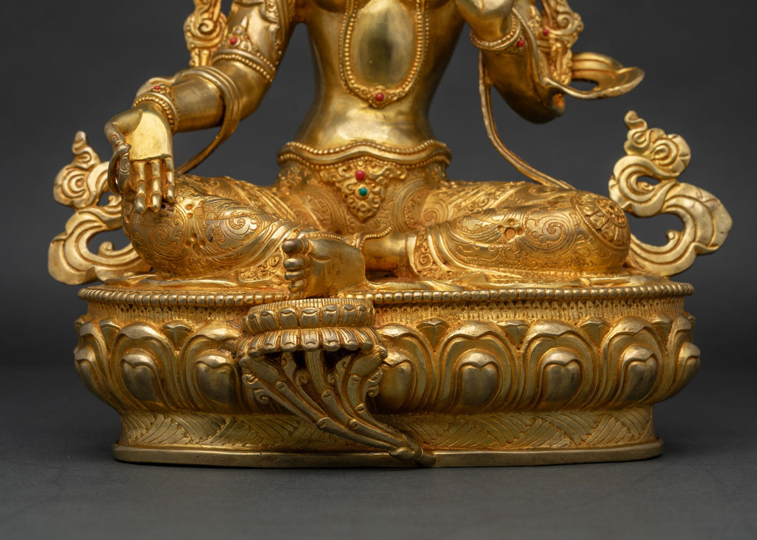 Beautiful Green Tara Statue | Inspire Devotion and Inner Peace