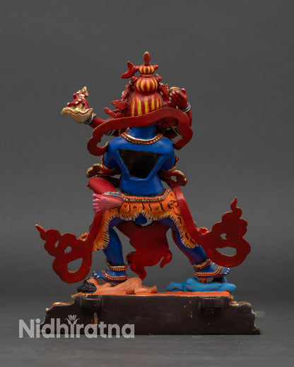 Tibetan Chakrasamvara Statue | Meditation & Altar Sacred Sculpture