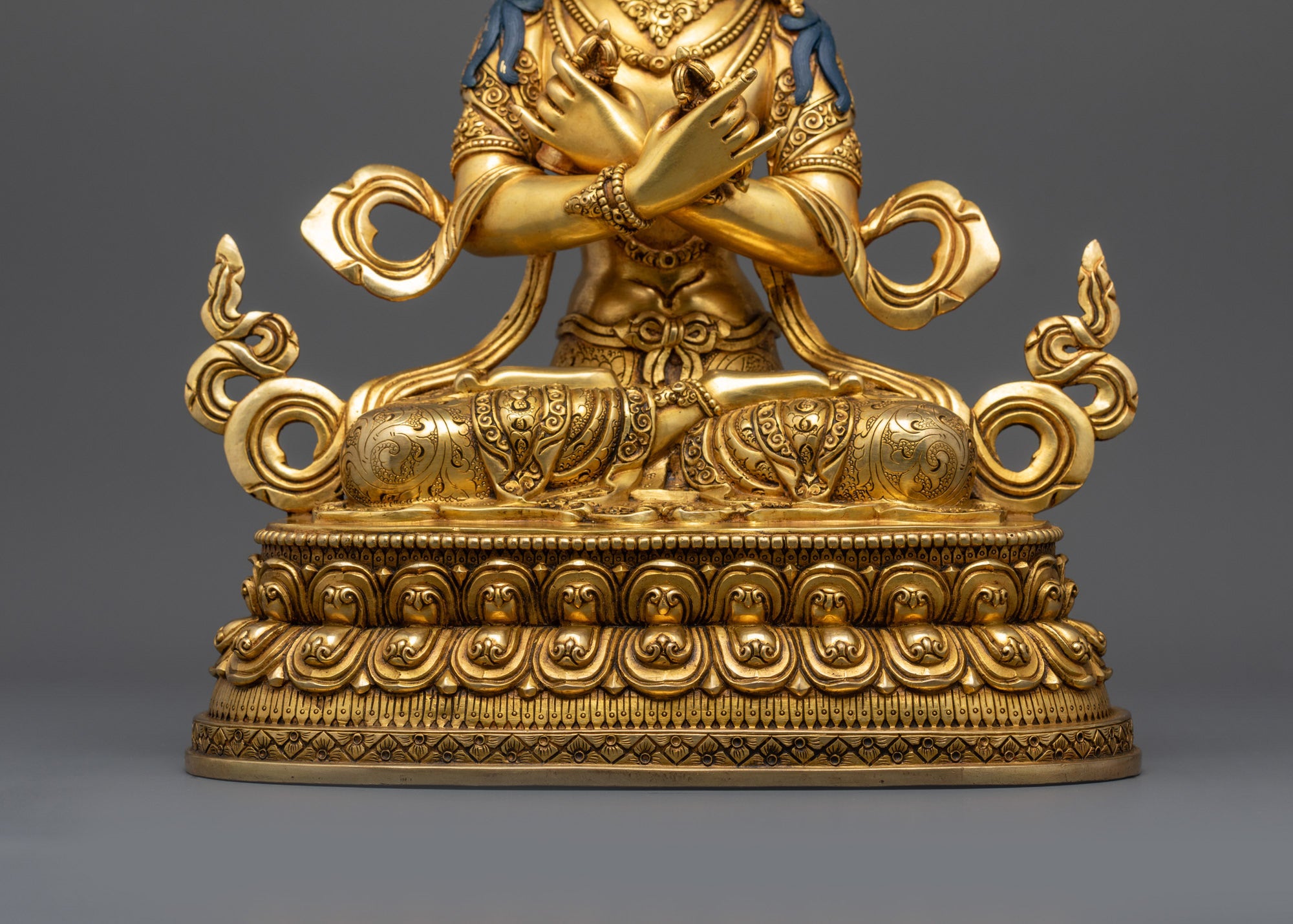Primordial Vajradhara Sculpture | Himalayan Buddhist Master of Tantra