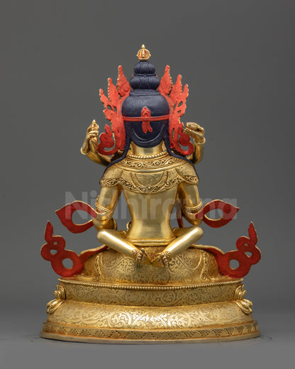 Vajrasattva Yabyum Statue