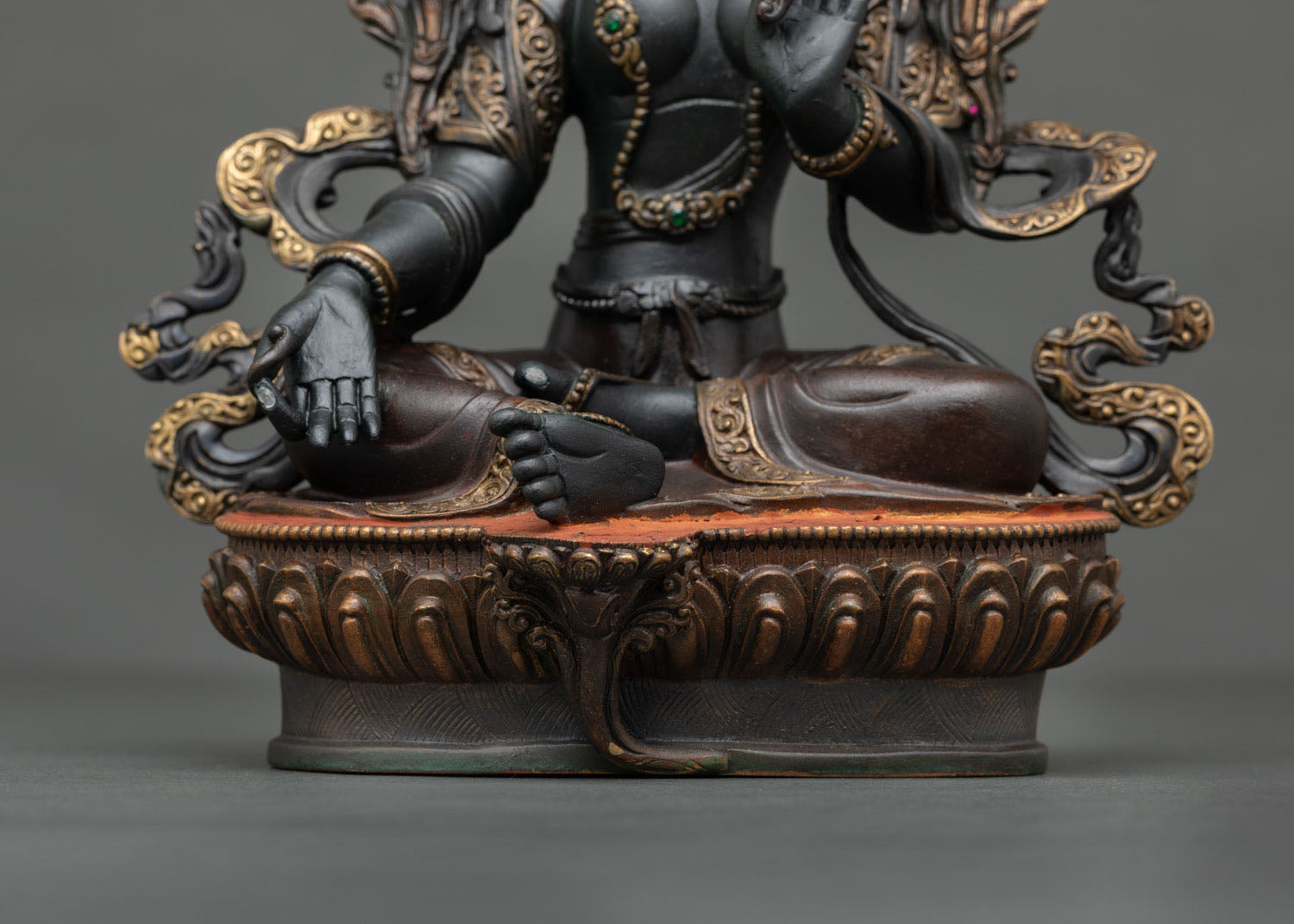 Green Tara Statue | Buddhist Home Altar & Spiritual Decor