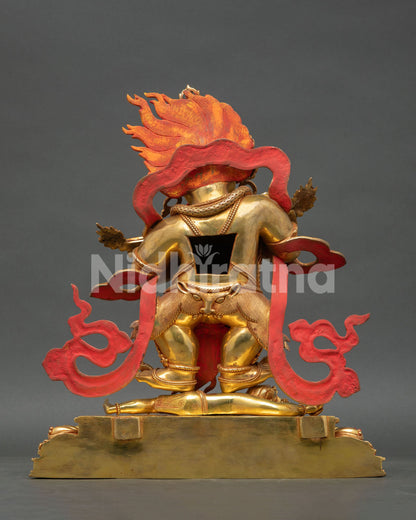 Shakya Mahakala Statue for Shrine | Sacred Dharma Protector